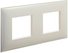 Рамка универсальная DKC Avanti 2-м. белый жемчуг картинка